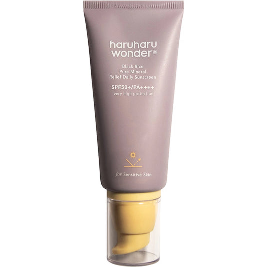 Haruharu Wonder Black Rice Pure Mineral Relief Daily Sunscreen crema de fata, 50 ml