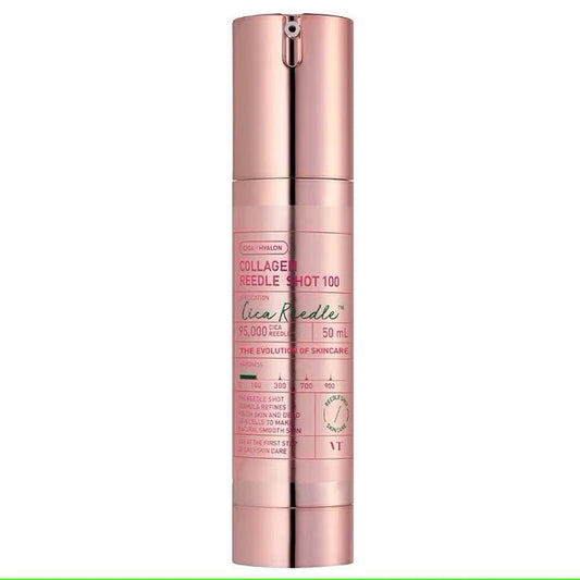 Vt Cosmetics Collagen Reedle Shot 100, Booster Cu Colagen Pentru Imbunatatirea A Texturii Tenului