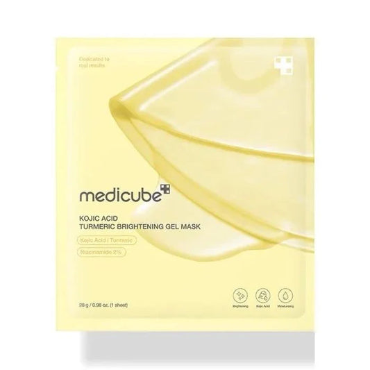Medicube, KOJIC TURMERIC GEL MASK - Masca Hidrogel Cu Acid Kojic, 28 g