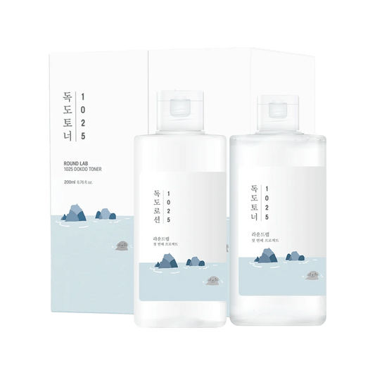 Round Lab 1025 Dokdo Set  Toner 200ml + Lotion 200ml