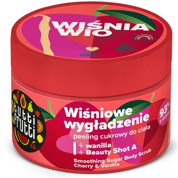 Farmona Scrub netezitor de corp cu cirese si vanilie Tutti Frutti, 300g