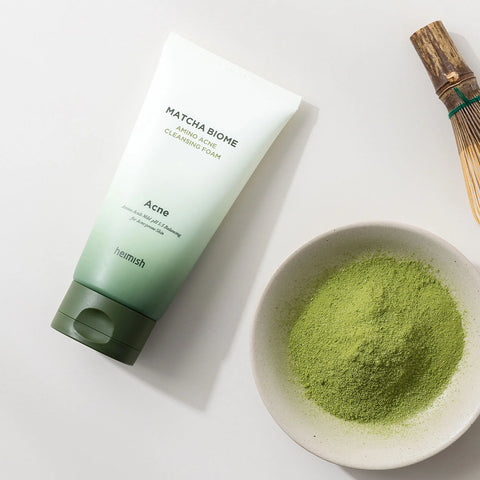 HEIMISH Matcha Biome Amino Acne Cleansing Foam, 150g