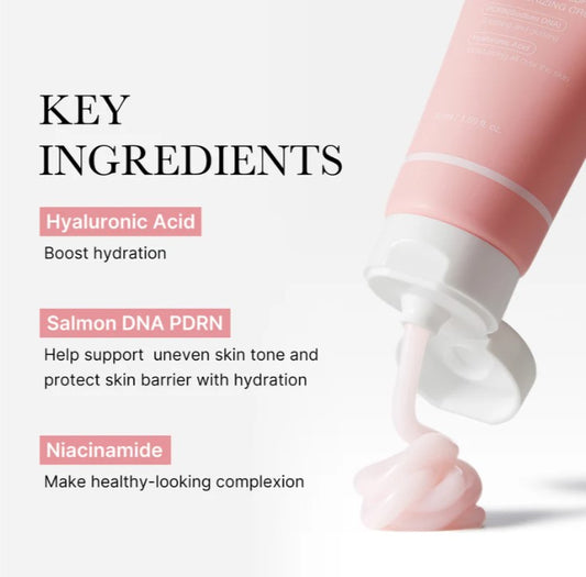 Medicube  Crema hidratanta pentru stralucire cu PDRN si acid hialuronic roz, 50ml