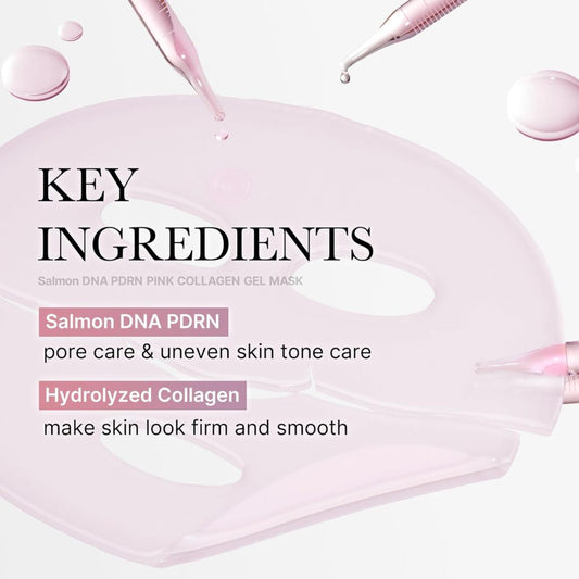Medicube PDRN Pink Collagen Gel Sheet Mask, 28 g