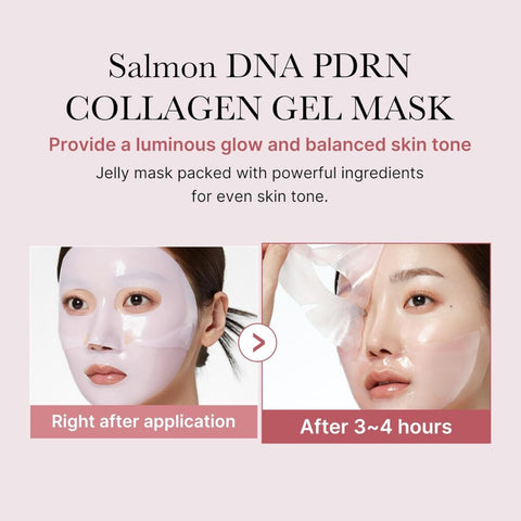 Medicube PDRN Pink Collagen Gel Sheet Mask, 28 g