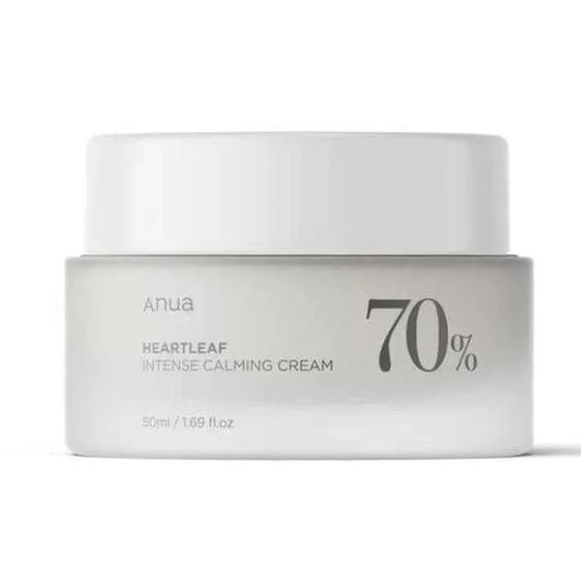 Anua Crema intens calmanta cu 70% extract de Hearfeaf, 50 ml