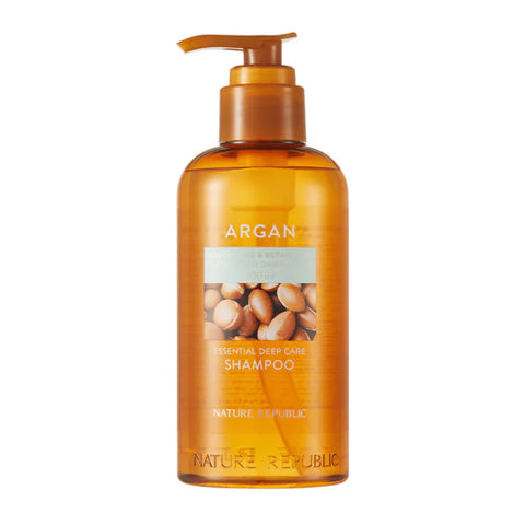 Nature Republic Argan Essential Moisture Repairing Shampoo, 300ml