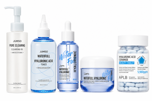 Set Jumiso Waterfull Hyaluronic – Hidratare intensă pentru un ten sănătos și revitalizat