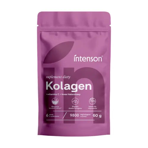 Intenson Colagen + vitamina C + acid hialuronic, 60 gr.