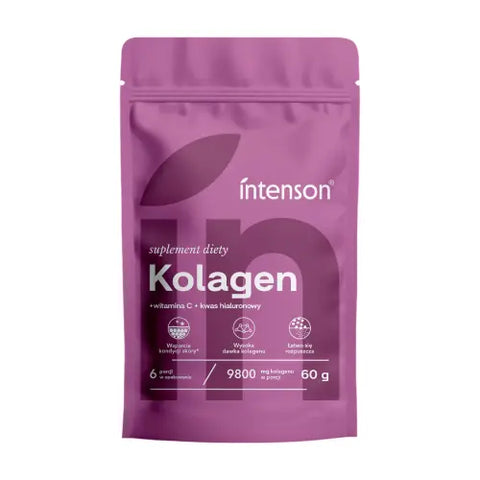 Intenson Colagen + vitamina C + acid hialuronic, 60 gr.