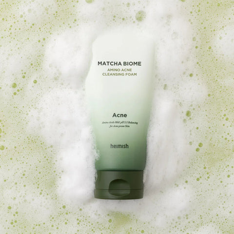 HEIMISH Matcha Biome Amino Acne Cleansing Foam, 150g