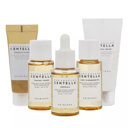 Kit pentru Calatorii Madagascar Centella  5 Produse Skin1004