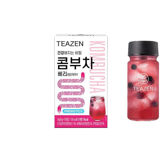 Teazen Ceai pentru gestionarea greutatii,  Kombucha Berry 5g*10