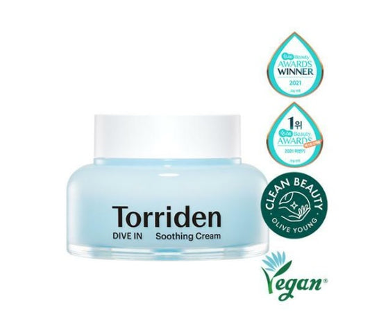 Torriden Crema cu acid hialuronic DIVE-IN Low Molecular Hyaluronic Acid Soothing Cream
