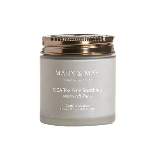 Mary and May Masca tip wash-off cu extract de centella asiatica si arbore de ceai, 125g