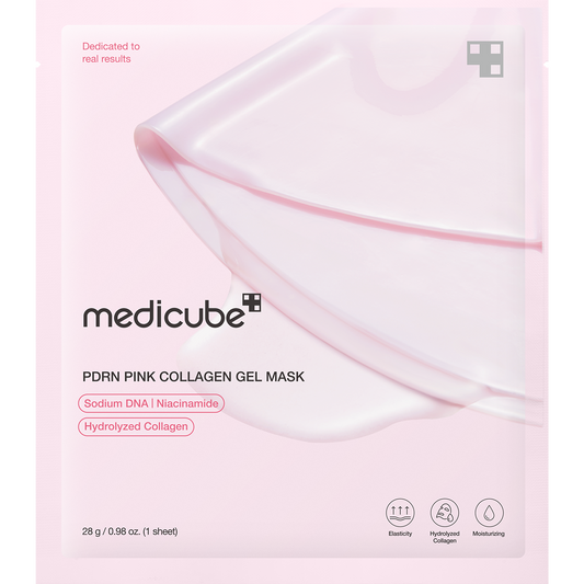 Medicube PDRN Pink Collagen Gel Sheet Mask, 28 g