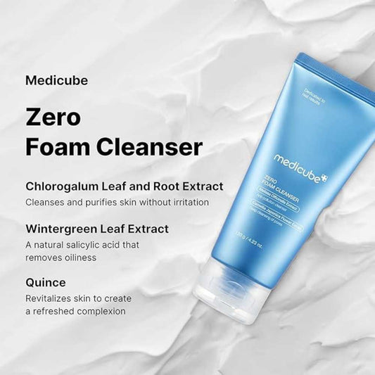 Medicube  Zero Foam Cleanser, Spuma de curățare, 120g