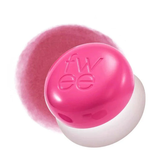 FWEE, LIP&amp;CHEEK BLURRY PUDDING POT PK03 CHERRY, Lipstick And Blush 2 In 1 Pudding Pot, 5g.