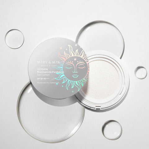 Mary and May SPF tip cushion cu niacinamide si panthenol SPF 50 PA ++++, 25 g