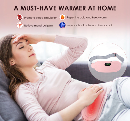 Curea abdominala pentru crampe menstruale Electric Warm Waist Belt for Menstrual