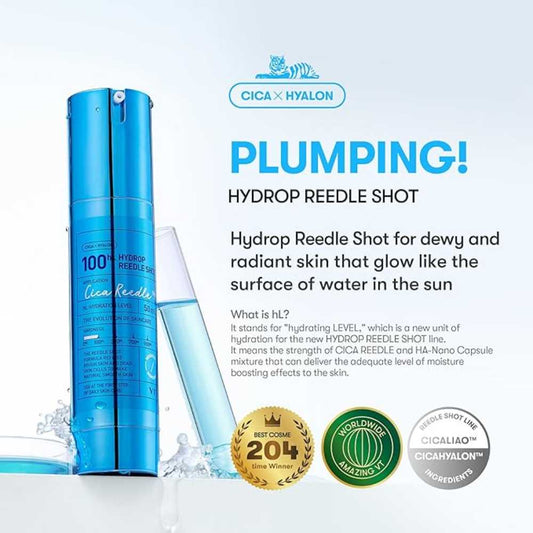 VT Cosmetics, Hydrop reedle shot 100, Booster hidratant facial, 50 ml