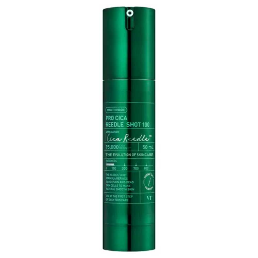 VT COSMETICS Pro Cica Reedle Shot 100 Face Serum - hydrating and soothing, 50 ml