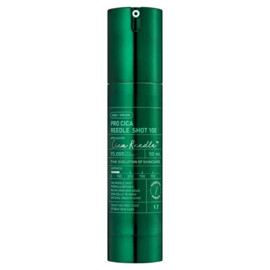 VT COSMETICS Pro Cica Reedle Shot 100 Face Serum - hydrating and soothing, 50 ml