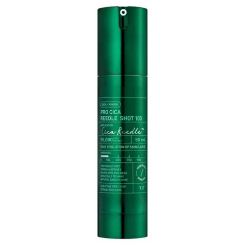VT COSMETICS Pro Cica Reedle Shot 100 Face Serum - hydrating and soothing, 50 ml