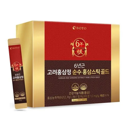 BOTO Gingseng Rosu din Coreea varsta 6 ani, 30 sticks