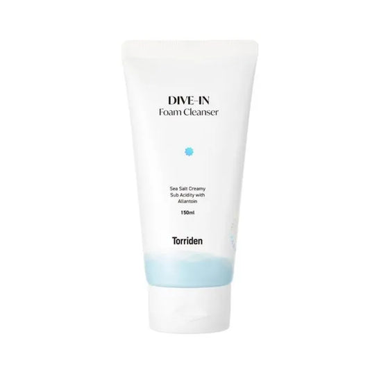 Torriden Spuma de curatare DIVE-IN Sea Salt Creamy Sub Acidity Foam Cleanser