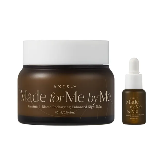 AXIS-Y Biome Set de noapte pentru regenerare, balsam si serum, 80 ml + 8 ml