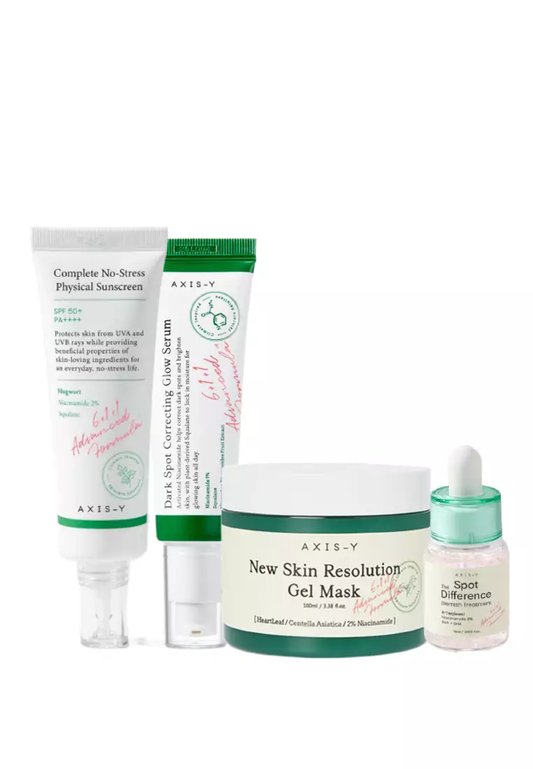 Axis-Y Set pentru stralucirea tenului cu Niacinamide