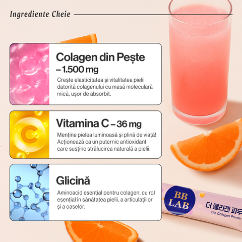 BB Lab Pudra de colagen marin The Collagen Powder, 2gx30 plicuri