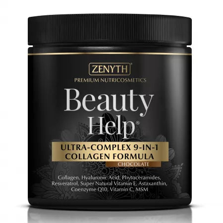 Zenyth Formula cu aroma de ciocolata Ultra-Complex 9-in-1 Collagen, 300 g