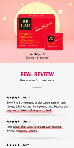 BB Lab Supliment accelerare metabolism si slabire Xanthigen S 600mg*14 for 2 weeks