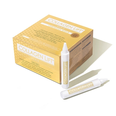 Collagen Lift Fiole cu colagen Luminous Gold, 28x10 ml