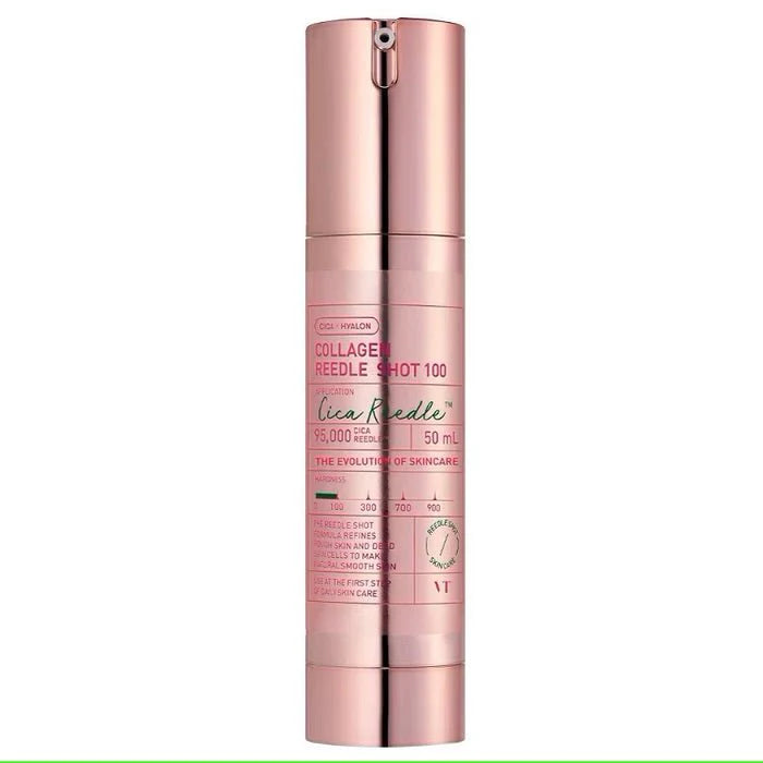 Vt Cosmetics Collagen Reedle Shot 100, Booster Cu Colagen Pentru Imbunatatirea A Texturii Tenului