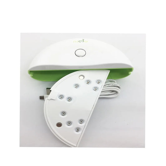 Cosplus Lampă portabilă pentru unghii nido (verde)  - LED 6W