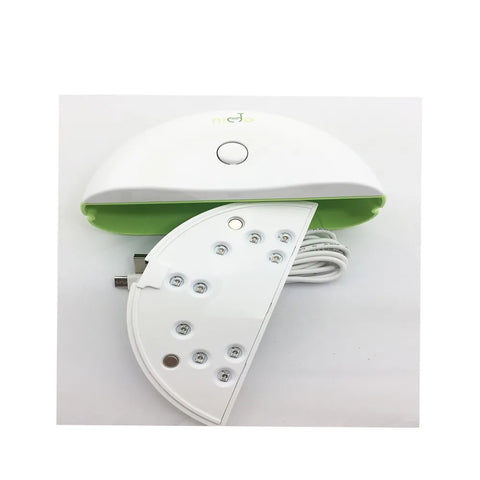 Cosplus Lampă portabilă pentru unghii nido (verde)  - LED 6W