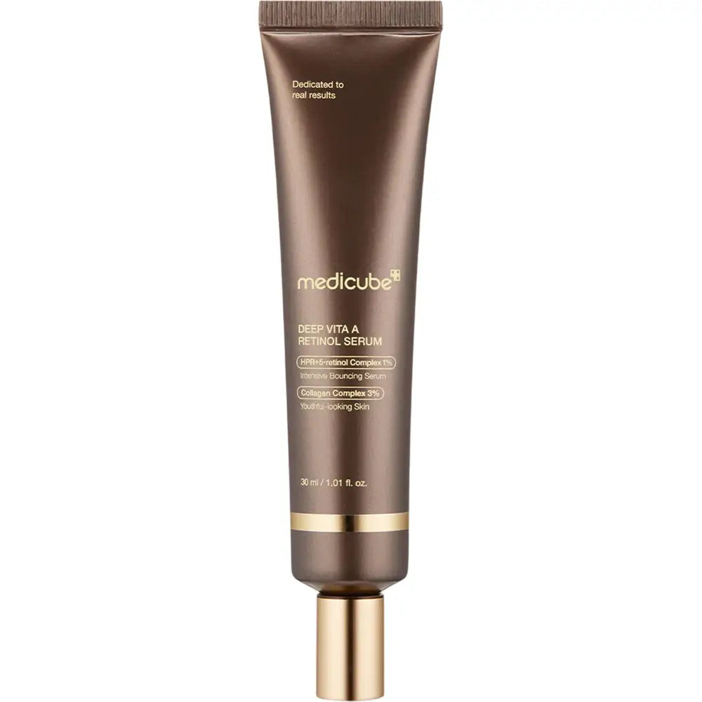 MEDICUBE Deep Vita A Serum with Retinol - Anti-aging, firming and wrinkle reduction facial serum, 30 ml