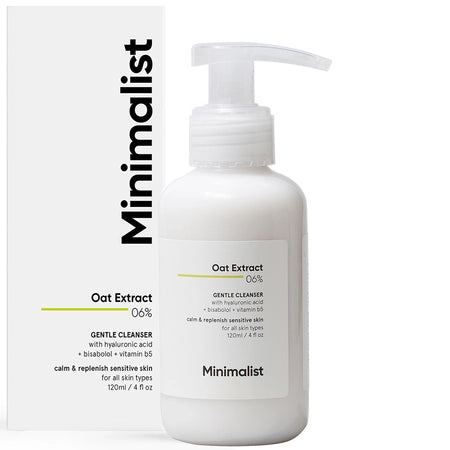 Minimalist Gel-crema de curatare cu 6% extract de ovaz 120 ml