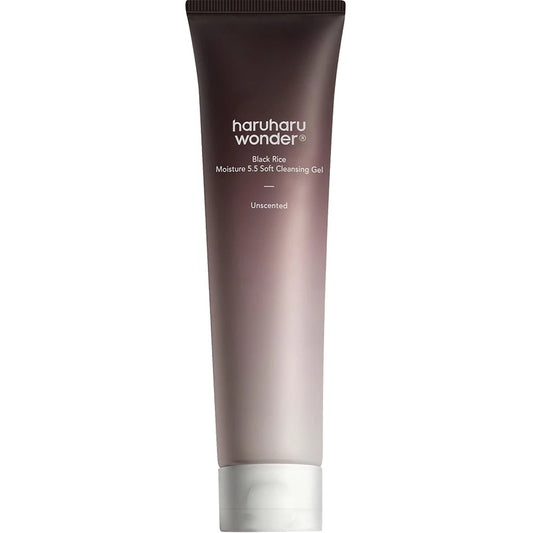 Haruharu Wonder Gel de curatare bland cu pH optim pentru fata Black Rice Moisture, 100 ml