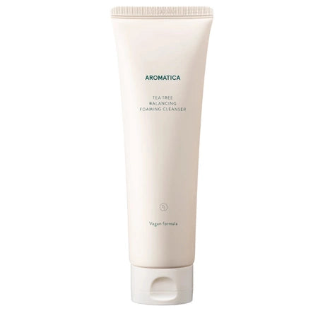 Aromatica Gel de curatare echilibrant spumant pentru fata cu arbore de ceai, 180 g