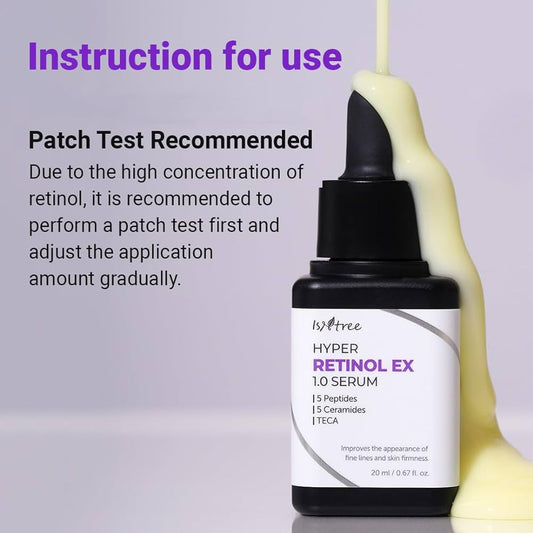 Isntree 1% retinol szérum, 20 ml