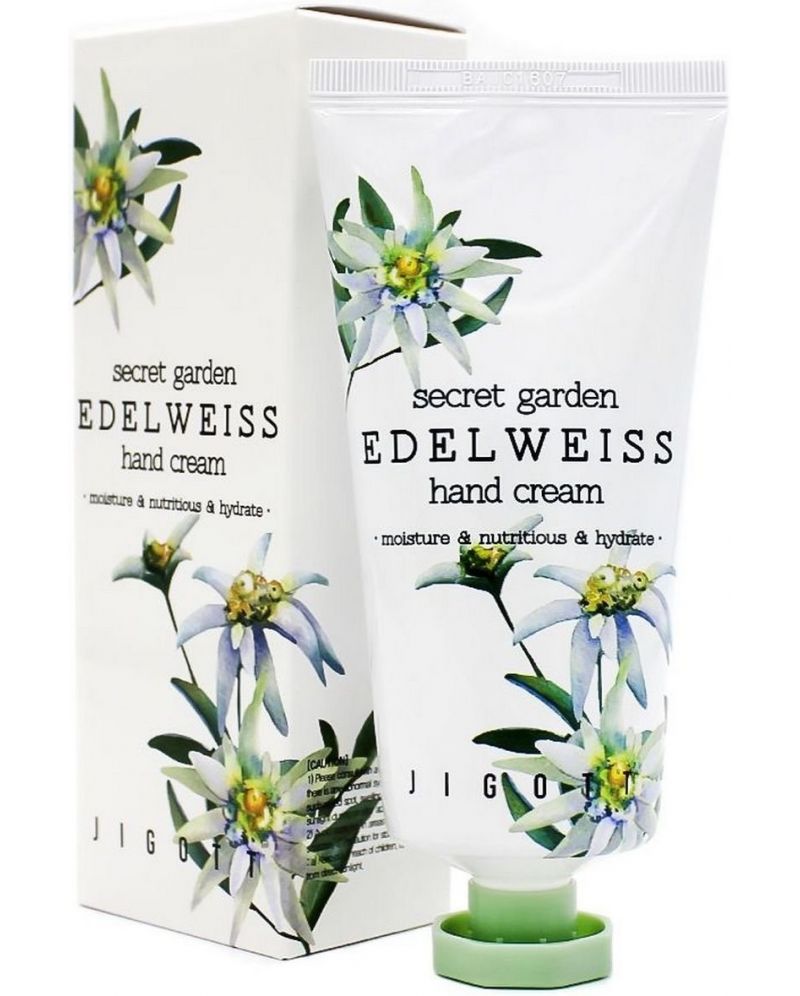 Jigott Secret Garden Cremă de mâini Edelweiss, 100 ml