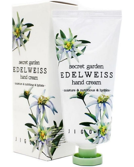 Jigott Secret Garden Cremă de mâini Edelweiss, 100 ml