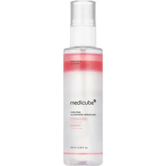 MEDICUBE PDRN Pink Glutathione facial serum spray - Intense hydration and natural glow, 100 ml