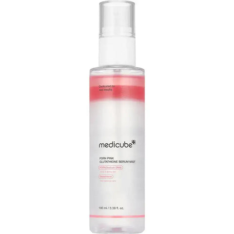 MEDICUBE PDRN Pink Glutathione facial serum spray - Intense hydration and natural glow, 100 ml