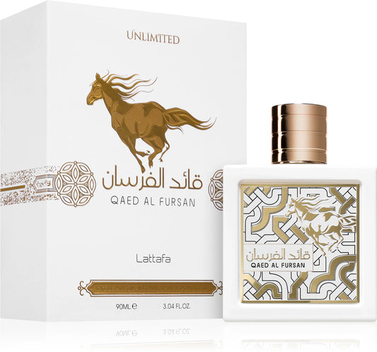 Lattafa Parfum pentru femei Qaed Al Fursan Unlimited EDP, 90 ml