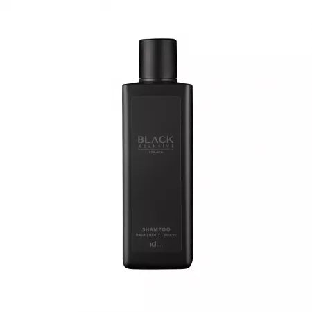 idHAIR Sampon 3in1 pentru barbati Black XCLS, 250 ml